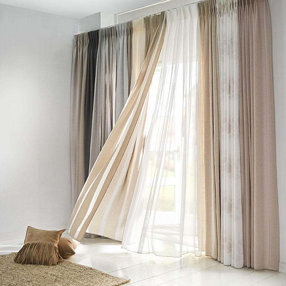 fossiel absorptie Habitat Taupe gordijnen op maat kopen | A House of Happiness